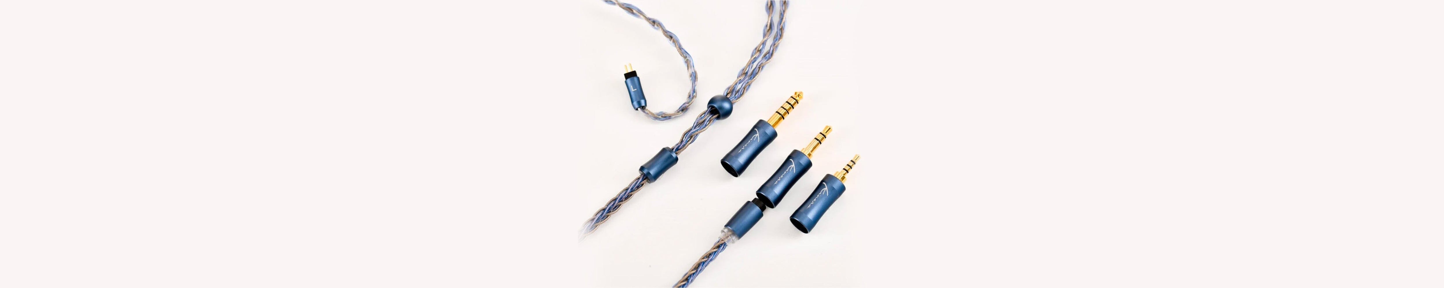 Linsoul Kinera Ace 2.0 Modular Earphone Cable - Silver Foil & Copper Linsoul Kinera Ace 2.0 Modular Earphone Cable - Silver Foil & Copper