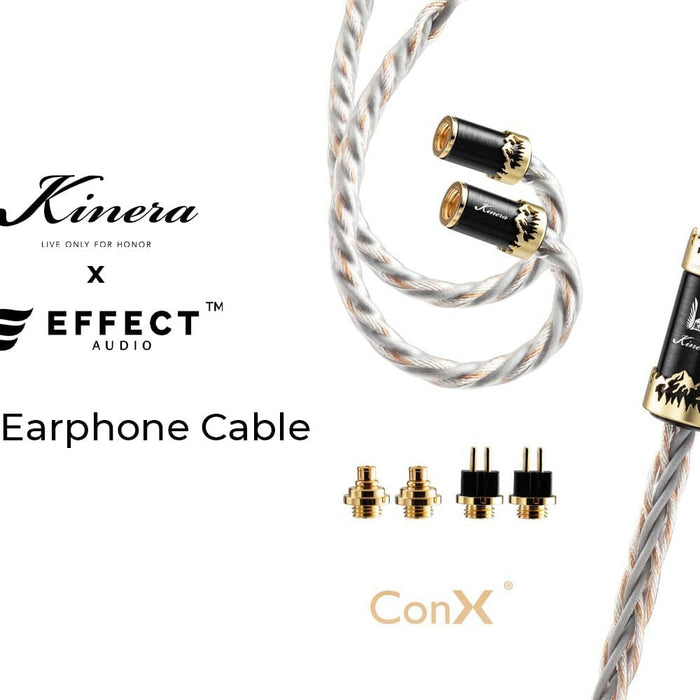 Kinera x Effect Audio Orlog ConX Premium Mixed Hybrid IEM Upgrade Cable