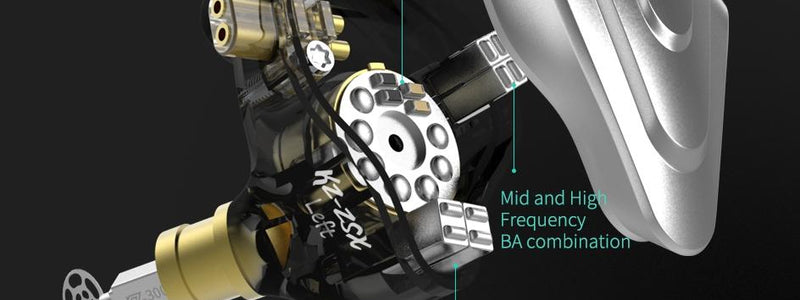 KZ ZSX earphone 5BA+1DD Hybrid 12 Units earphones Pre-sale | Hifigo