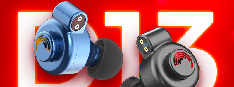 LETSHUOER D13 Single Dynamic Driver IEMs with DLC Diaphragm