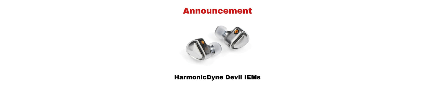 Meet HarmonicDyne Devil: Brand New In-Ear Monitors With Dual 10mm Custom Dynamic Drivers
