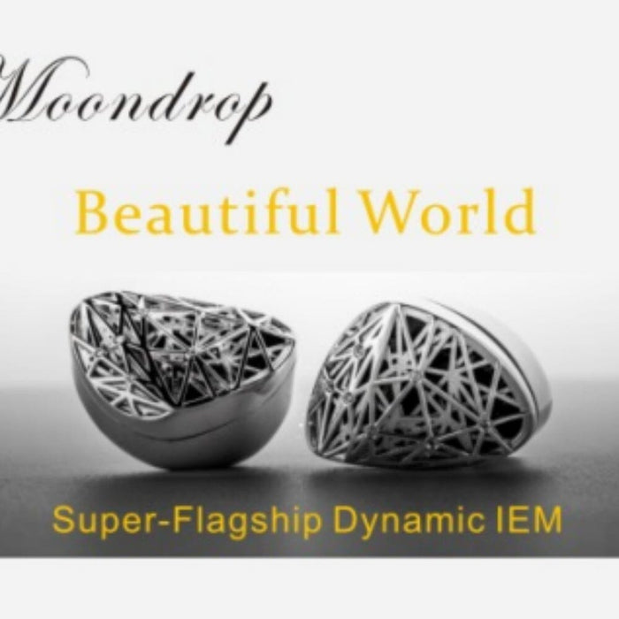 Moondrop Beautiful World Seventh Anniversary Edition Single Dynamic Driver Flagship IEMs