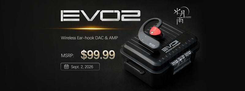 Moondrop Evo II Is Here: Wireless Bluetooth 6.0 Earhooks with Class-D Amplifier Chip