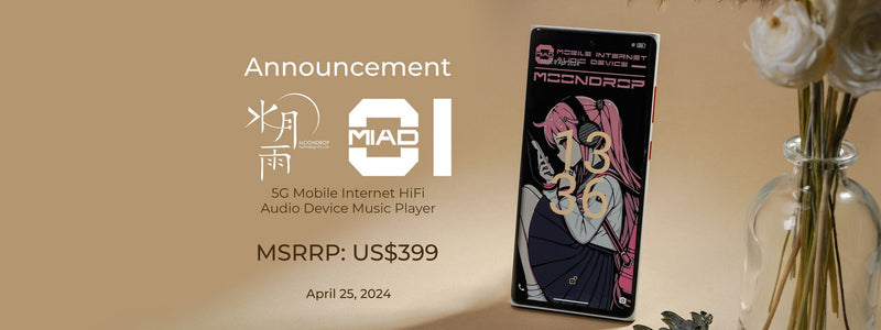Moondrop Introduced MIAD01 5G Smartphone With High-Res Dual DAC Setup