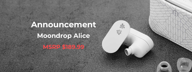 Moondrop Introduces Alice: Latest Flagship Bluetooth V5.2 TWS Earphones