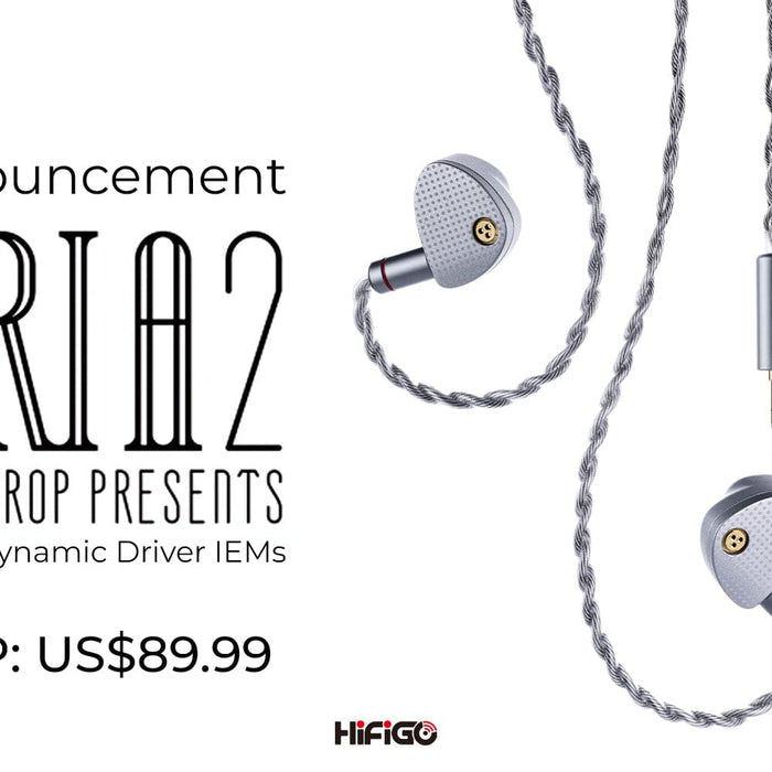 Moondrop Introduces All-new Aria 2: Upgrading The Classic Single-DD IEM!!