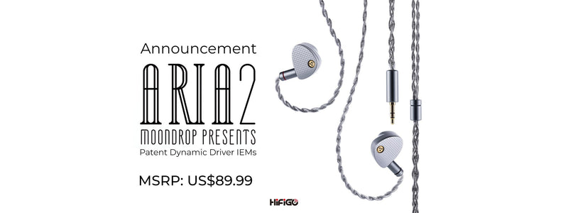 Moondrop Introduces All-new Aria 2: Upgrading The Classic Single-DD IEM!!