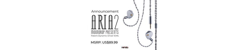 Moondrop Introduces All-new Aria 2: Upgrading The Classic Single-DD IE —  HiFiGo