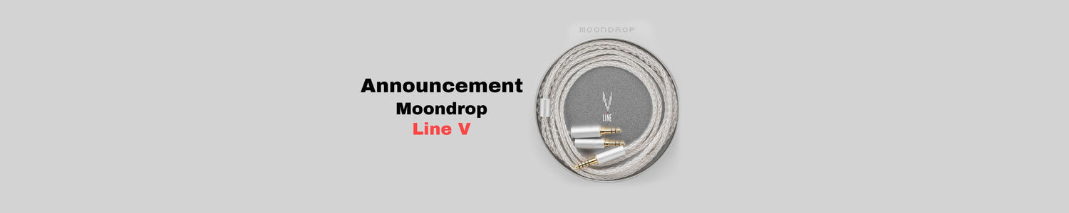 Moondrop Introduces "Line V": 8-Core OFC Silver-Plated Headphone Upgrade Cable