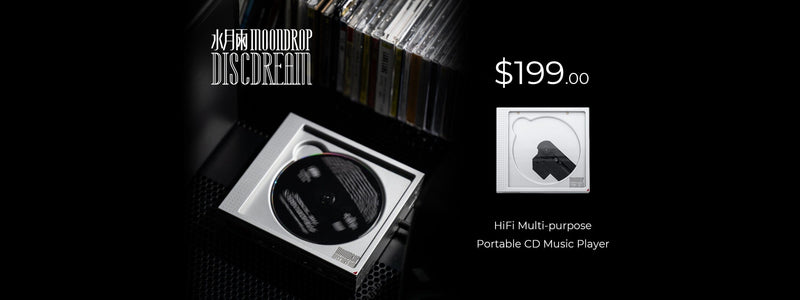 Moondrop Launches DiscDream CD Player, Para Headphones, Dark Saber IEMs, and FreeDSP IEM Upgrade Cable