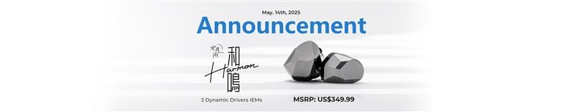 Moondrop Launches Harmon 3 Dynamic Driver XTM Series IEMs