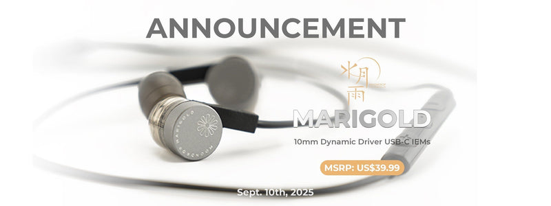 Moondrop Launches Marigold USB-C 10mm Beryllium-Plated Dynamic Driver IEMs