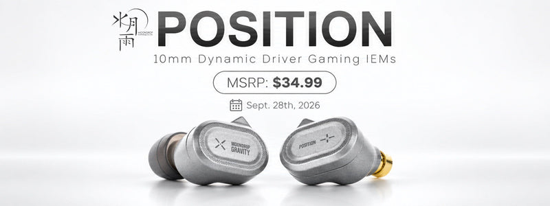 Moondrop Launches Position: High-Resolution Esports Gaming IEMs