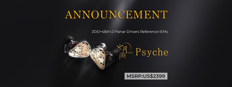 Moondrop Launches Psyche: Brand New Flagship IEMs with 2DD+4BA+4Planar Drivers