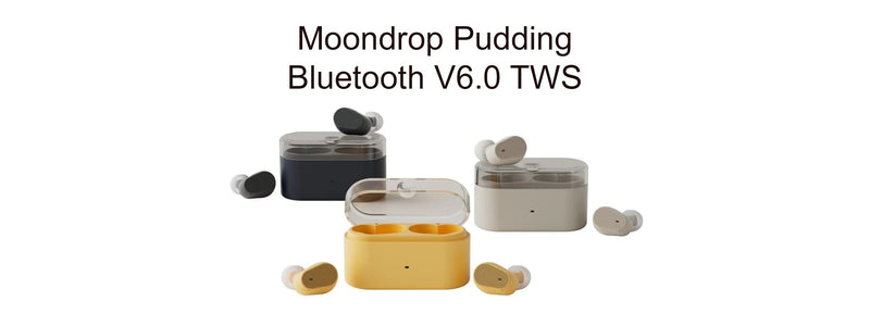Moondrop Launches Pudding 10mm Dynamic Driver Bluetooth V6.0 TWS Earphones