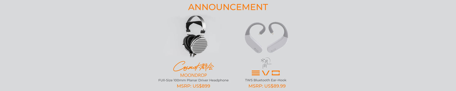 Moondrop Reveals Cosmo Flagship 100mm Planar Magnetic Headphones and Evo HiFi Wireless Earhooks