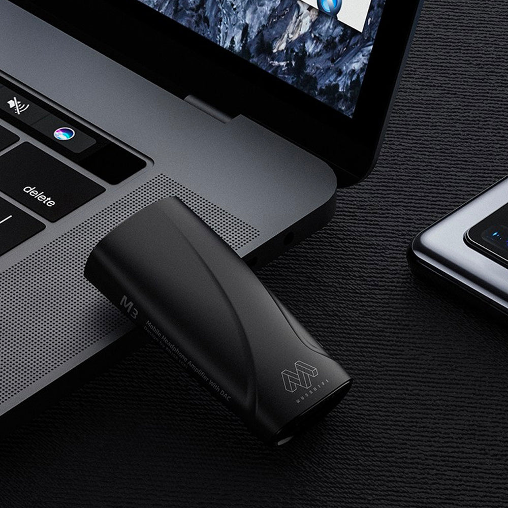 MUSE HiFi M3 ES9038Q2M-Based Premium Portable USB Type-C DAC/AMP