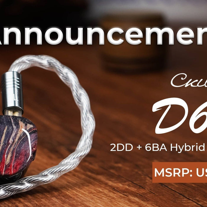 MYER Audio Introduces CKLVX D62 2DD+6BA Hybrid IEMs