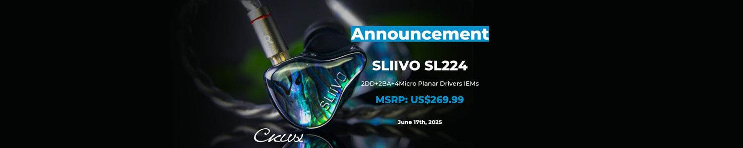 MYER-Audio Releases SLIIVO SL224: Brand New Eight-Driver Hybrid IEMs