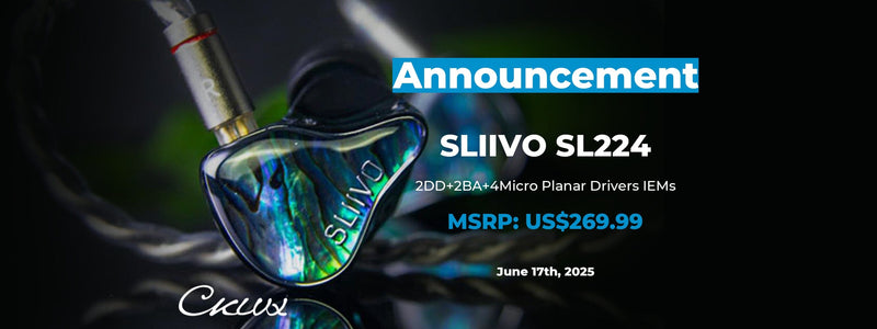 MYER-Audio Releases SLIIVO SL224: Brand New Eight-Driver Hybrid IEMs