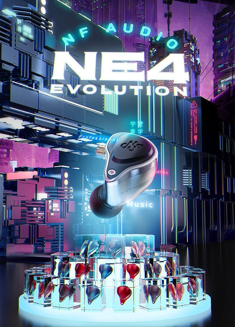 NF Audio NE4 Evolution: Revolutionary New Earphones With Adjustable Frequency Crossover