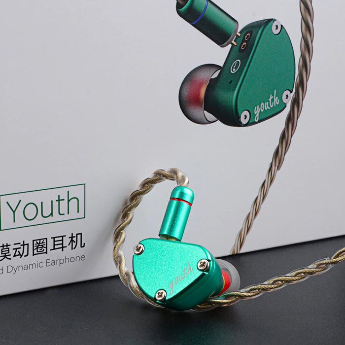 NICEHCK Launches "Youth" Latest Single Dynamic IEMs with 8.8mm Beryllium-Plated Dynamic Driver