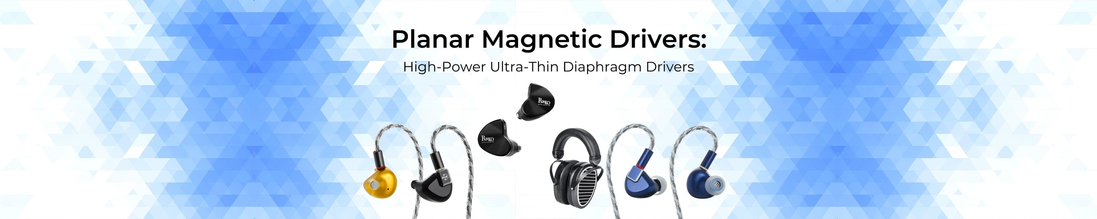 Planar Magnetic Drivers: High-Power Ultra-Thin Diaphragm Drivers — HiFiGo