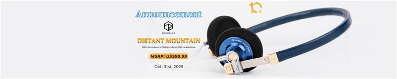 ROSESELSA Unveils Distant Mountain 10th Anniversary Edition On-Ear Headphones