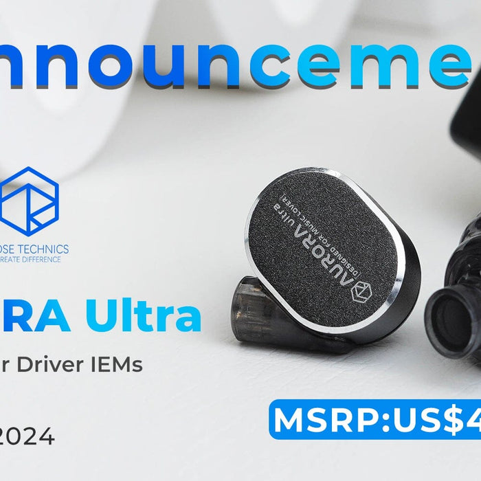 ROSETECHNICS Launches Aurora Ultra Dual-Driver IEMs and EarFree i5 High-Res TWS