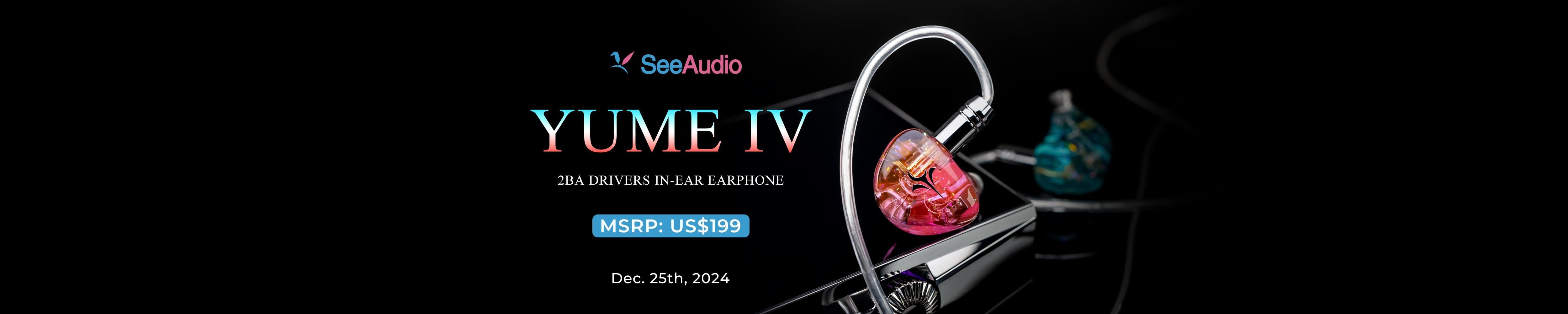 See Audio Introduces Yume IV Dual Balanced Armature Driver IEMs
