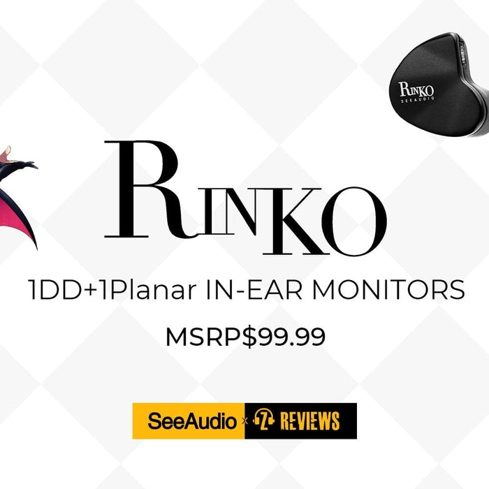 See Audio x Z Reviews Rinko Brand 1 Planar+1 DD Dual-Driver Hybrid IEMs