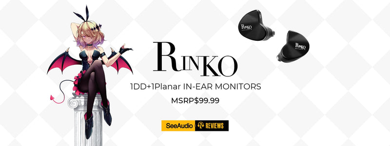 See Audio x Z Reviews Rinko Brand 1 Planar+1 DD Dual-Driver Hybrid IEMs