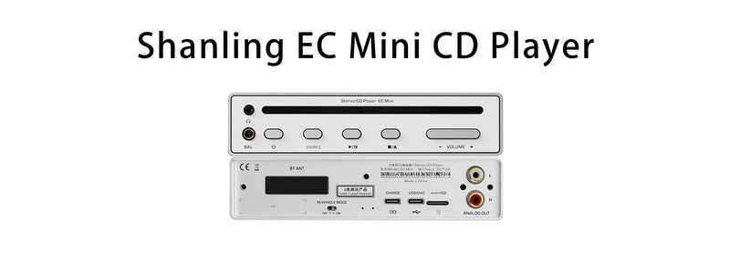 Shanling EC Mini Transportable CD Player With Dual ES9219 DAC Chips