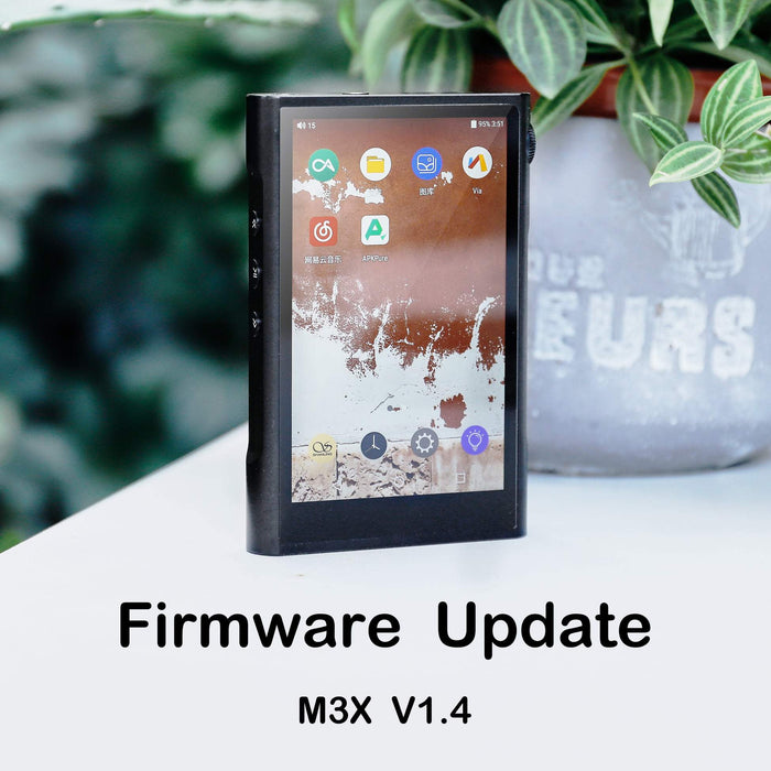 Shanling M3X Latest Firmware V1.4 Update Released