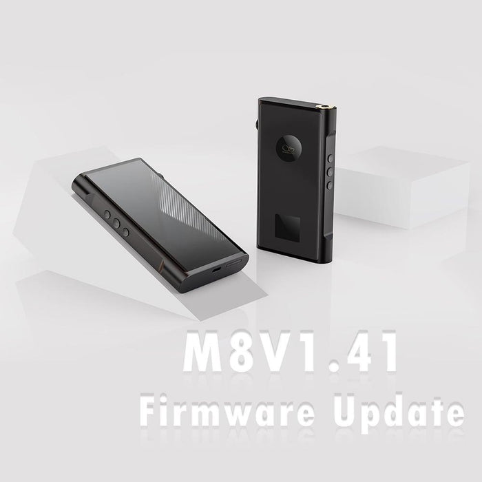 Shanling M8 Android Music Player Updated To Latest Firmware V1.41