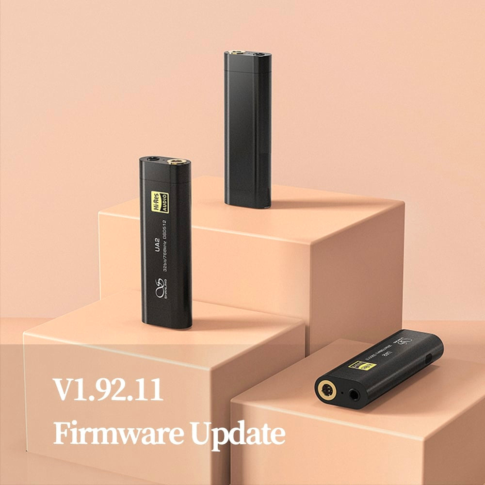 Shanling UA2 Latest Firmware V01.92.11 Released!!
