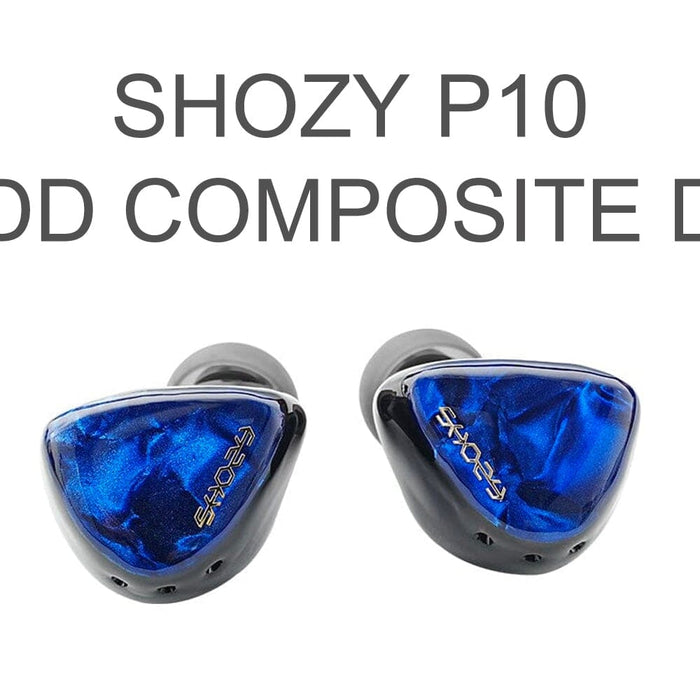 Shozy P10 Planar+DD Composite Driver IEMs With Tri-Vent Dampening Structure
