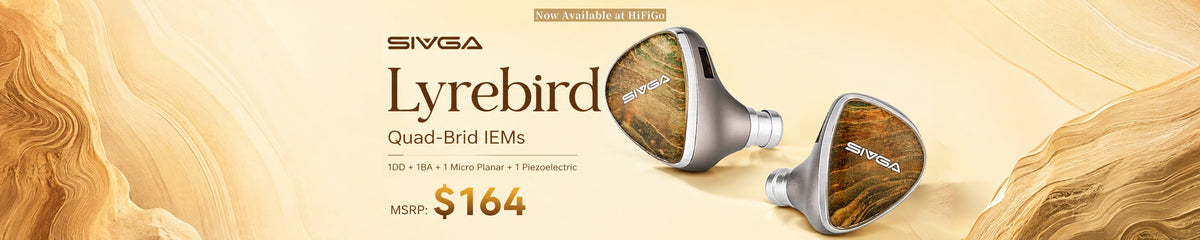 Sivga Unveils Lyrebird 1DD+1BA+1 Micro Planar+ 1 Piezoceramic Hybrid IEMs