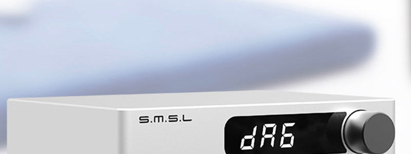 SMSL Announces D-6 Hi-Res Desktop DAC & DA-6 Mini Class D Power Amplifier