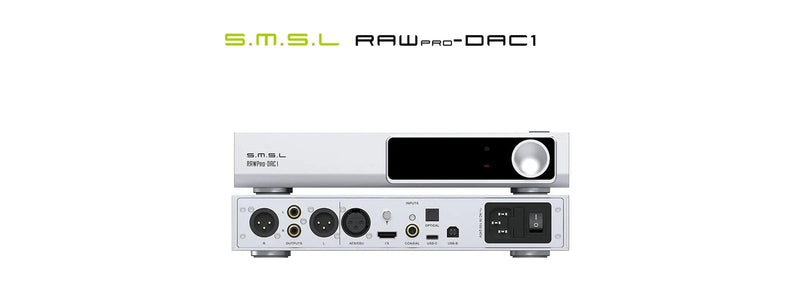 SMSL Launches RAWPRO DAC1 High-End ES9039MSPro MQA MQA-CD Desktop DAC