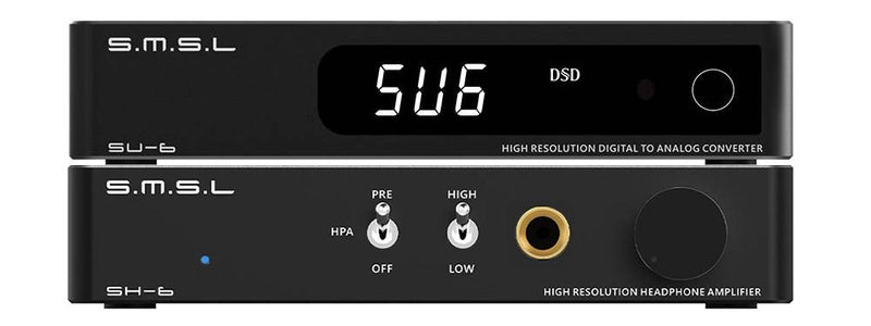 S.M.S.L Launches SU-6 High-Performance USB DAC and SH-6 Powerful Headphone Amplifier
