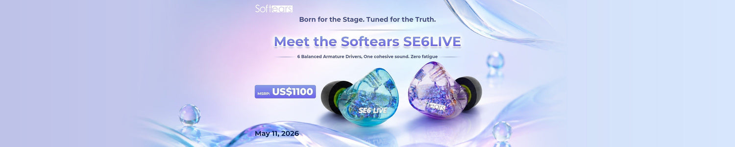 Softears SE6 Live: 6BA Studio IEMs Crafted for Professionals