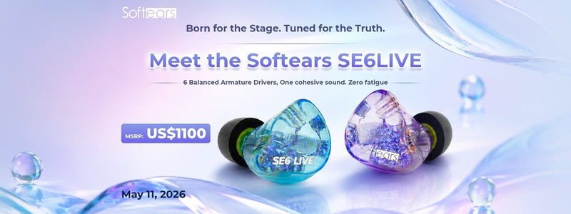 Softears SE6 Live: 6BA Studio IEMs Crafted for Professionals