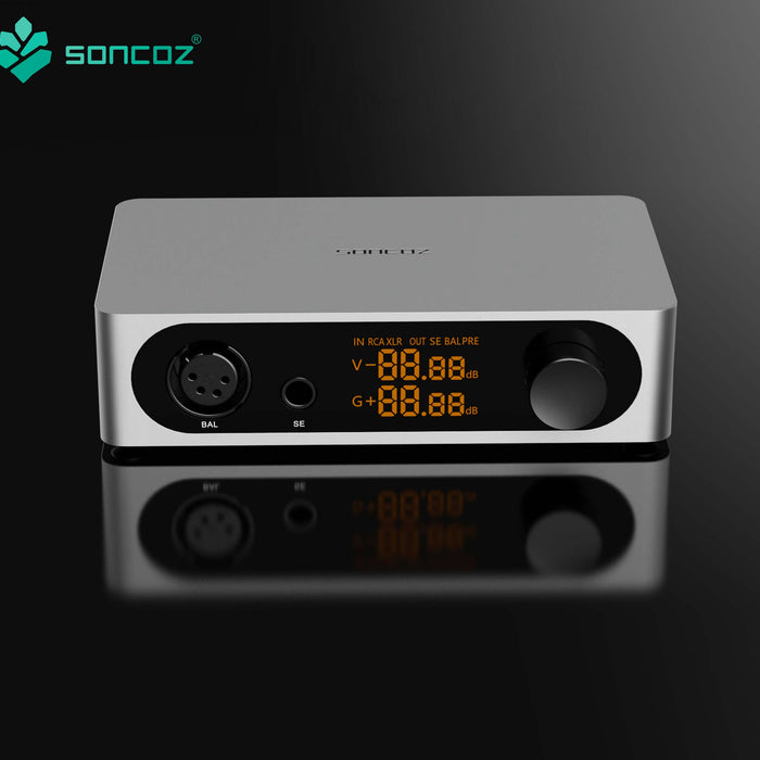 Soncoz Announces QXA1 Fully Balanced Headphone Amplifier