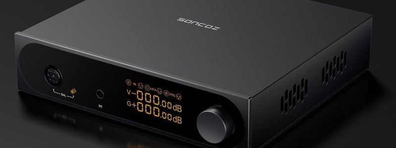 SONCOZ SGA1: Meet The All-New Fully Balanced Headphone AMP and PREAMP