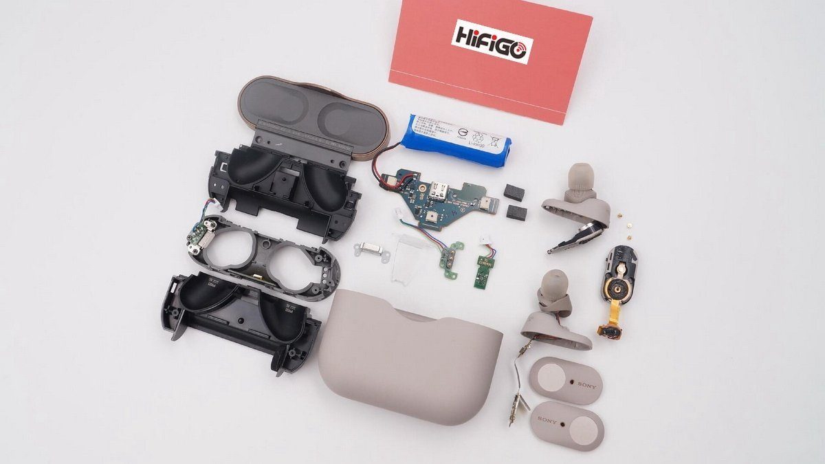 SONY WF-1000XM3 True Wireless Earphones Deep Dive Teardown  | Hifigo