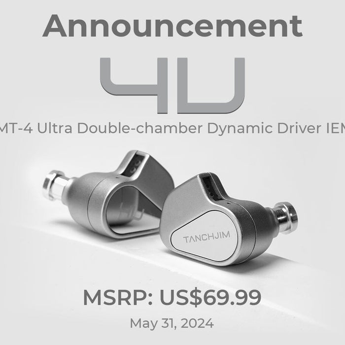 Tanchjim Launches 4U: Single Dynamic Driver IEMs With 4-Way Tuning Mechanism