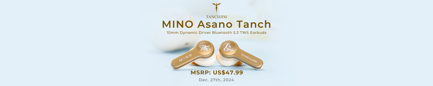 Tanchjim Launches MINO Asano Tanch Limited Edition Bluetooth V5.3 TWS Earphones