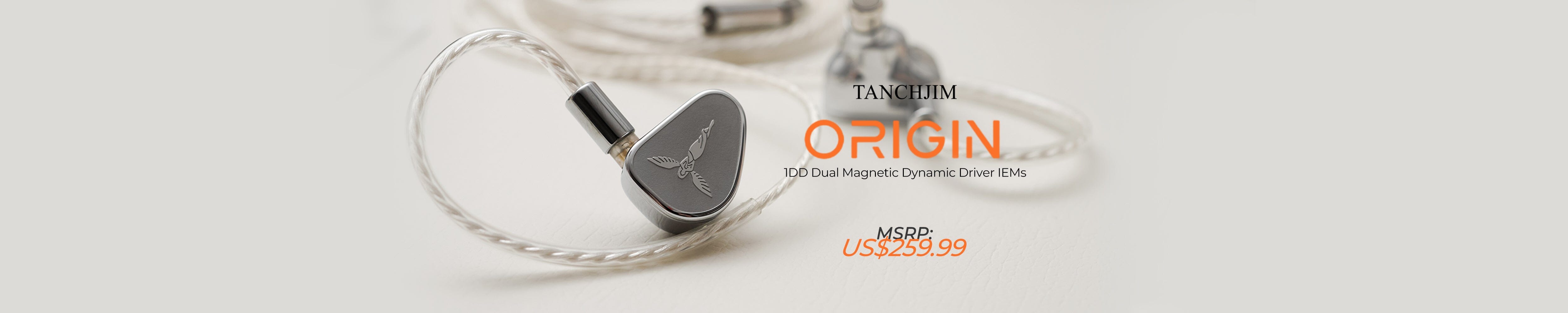 Tanchjim Origin: Brand New DMT5 Dynamic Driver IEMs