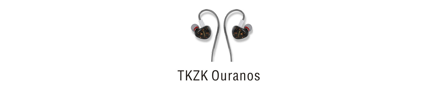 TKZK Ouranos IEMs with 10mm CNT Dynamic Driver & Carbon Fiber Face Covers